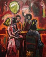 Maureen Finck Prospect Street Party ART LOGIC