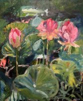 Maureen Finck Waterlillies 1 ART LOGIC